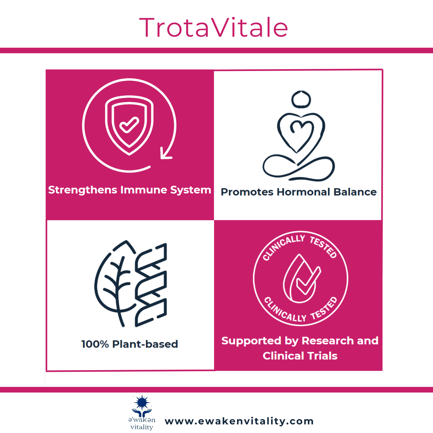 TROTA VITALE 90-day supply - 15% Savings!